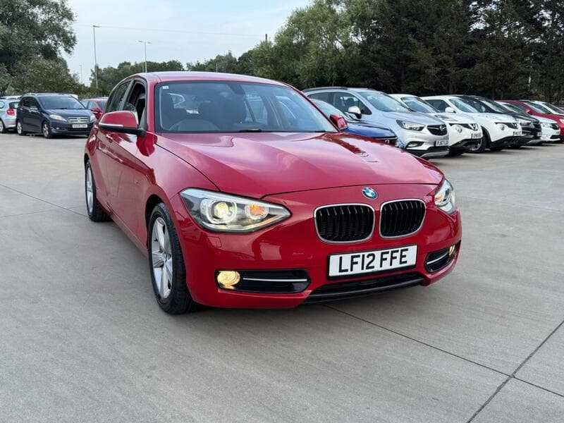 2012 BMW 1 SERIES 1.6 116I SPORT AUTO EURO 5 S S 5DR 6,850 GEARBOX AUTOMATIC... photo
