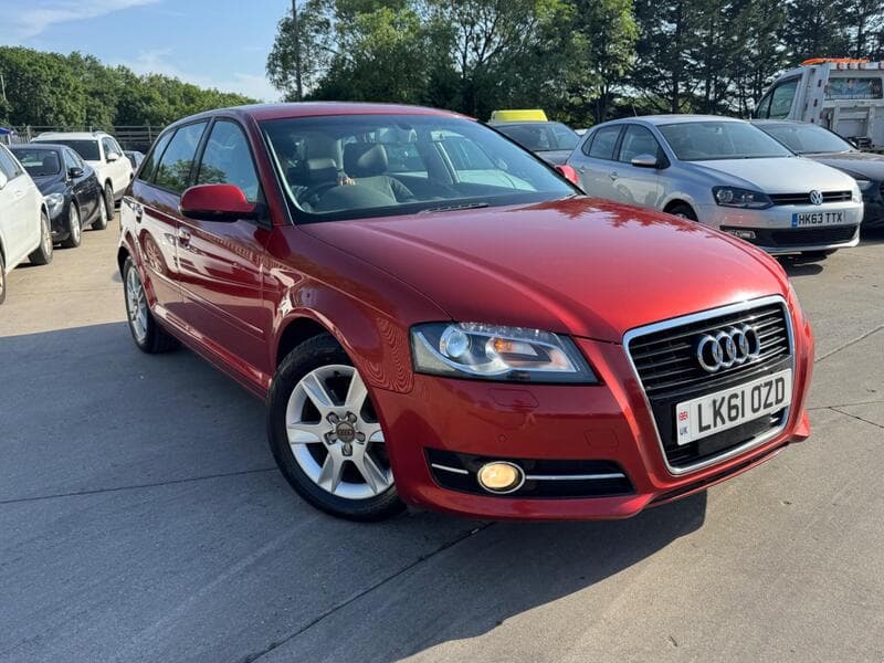 2012 AUDI A3 6,250 1.4 TFSI SPORT SPORTBACK S TRONIC EURO 5 S S 5DR... photo